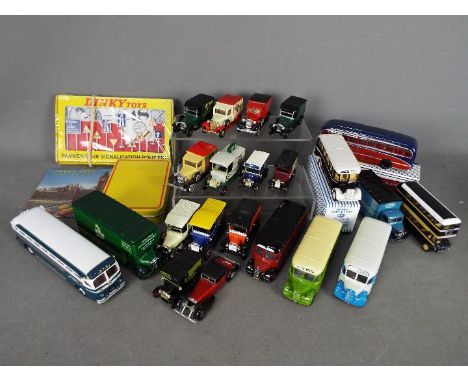 Matchbox MOY, Corgi Classics, Atlas Editions - A mixed collection of mainly unboxed diecast in various scales. Lot includes b