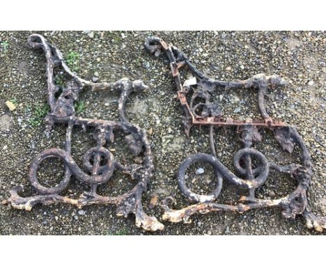 Pair of Victorian cast bench ends with scrolled serpent and leaf designPOA  https://www.bradleys.ltd/quotation-request-form