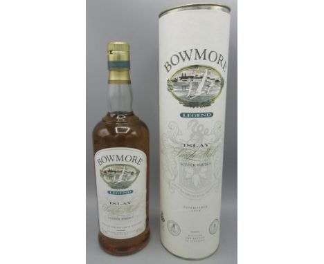 Bowmore Legend Islay Single Malt Scotch Whisky, 40%vol 700ml in tube, 1btlShipping £33.00 plus vat (UK Only)