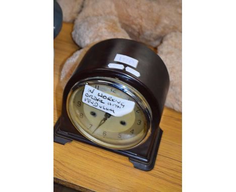 Smiths bakelite mantel clock in working order