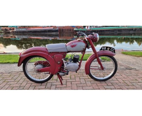 1959 James Comet L1, 98cc. Registration number NFO 340 (non transferrable). Frame number BL 1-1787. Engine number 607B 9731.T