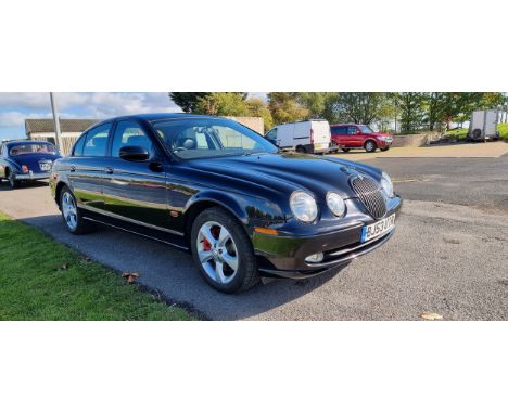 2003 Jaguar S Type, 2.5 V6 Sport. Registration number BJ53 UTR. VIN number SAJAC03N94JN03059. The S-Type Jaguar unveiled at t