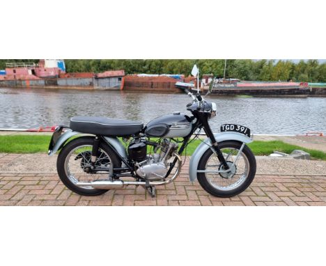 1957 Triumph Tiger Cub, 200cc. Registration number TGD 391. Frame number 33989. Engine number T20/ 36031.With the introductio