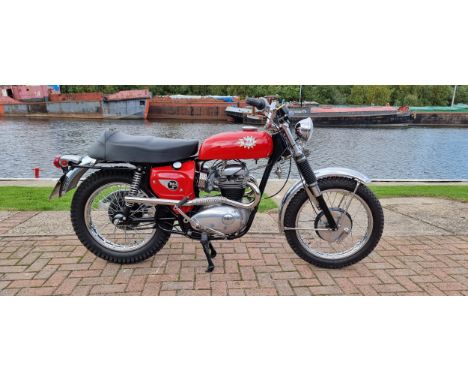 1966 BSA Hornet, 650cc. Registration number AVG 802D. Frame number A65HA-8887. Engine number A65HA 887-Y. Only produced in 19