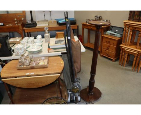 A vintage hoover junior and an Airways sanitary system vacuum cleaner