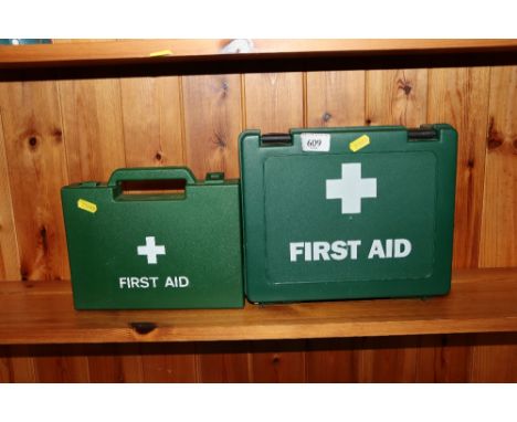 Two First Aid boxes