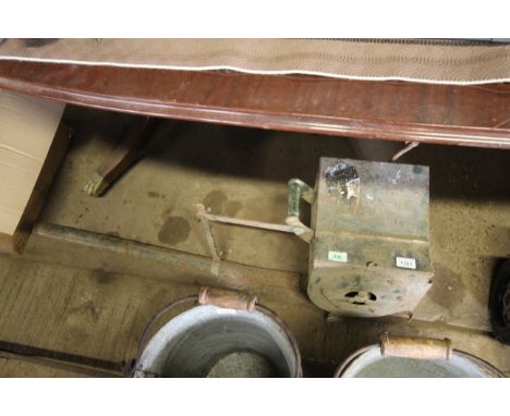 A vintage powder distributor blower