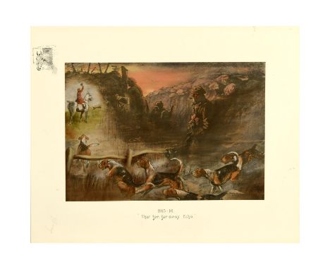 Colour reproduction, finished by hand, laid down onto support sheet, with blindstamp and printed remarque, signed in pencil 2