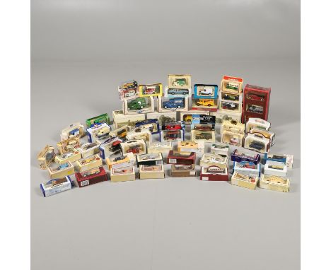 Various models including examples by Saico, Atlas (farming vehicles x3), Matchbox Models of Yesteryear, Corgi, Days Gone, Oxf