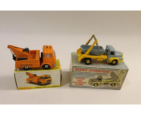 Including French 895 Unic Marrel Truck, 589A Berliet Breakdown Lorry (Depannage Autoroutes), and also with 287 Police Acciden