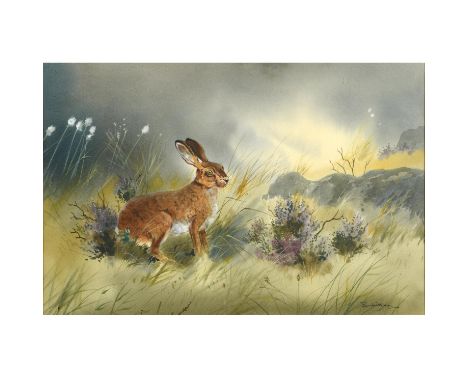 Signed, watercolour and pencil 33 x 49.5cm.  *CR:  Good condition.  *BP 22.5% (18.75% plus VAT) plus a lot fee of £8 inc. VAT