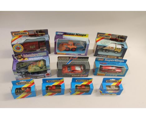 A large qty of boxed Superkings and other models, including K25 Digger &amp; Plough, K133 Refuse Truck, K27 Miss Embassy, K16