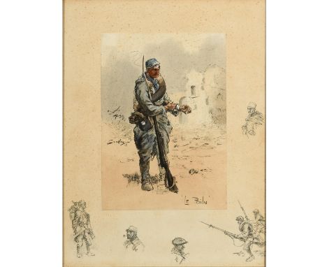Colour reproduction, finished by hand, laid down onto support sheet, with blindstamp and printed remarques, not signed in pen