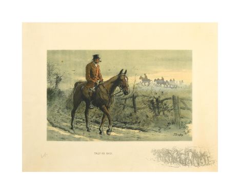 Colour reproduction, finished by hand, with blindstamp and printed remarque, signed in pencil 23.5 x 37.5cm.  *CR:  Some disc