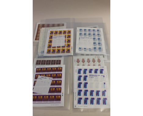 A large collection of unmounted mint sheets of Cyprus stamps, approx £7200 in face value. Including Europa 1993, Commonwealth