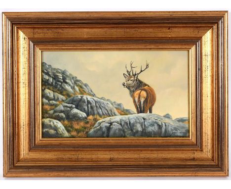 Signed, oil on canvas, 17 x 29.5cm.  *CR:  In good condition.  *BP 22.5% (18.75% plus VAT) plus a lot fee of £8 inc. VAT on e