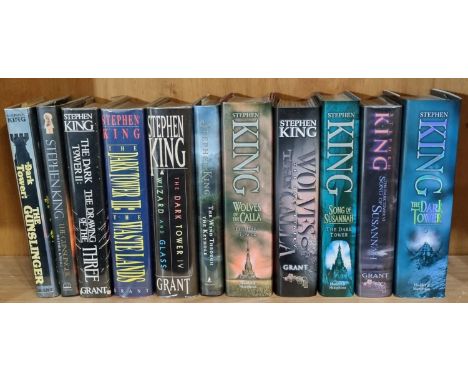 King, Stephen, a collection of First Edition hardback books with dust jackets, based on 'The Dark Tower', to include: 'The Gu