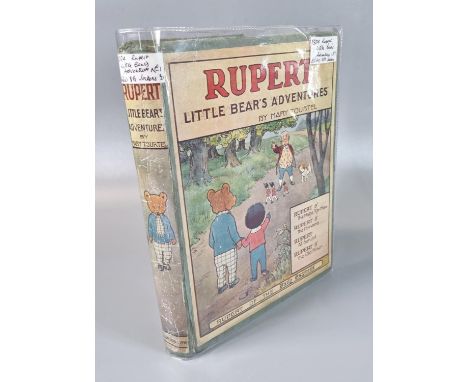 Tourtel, Mary, 'Rupert Little Bear's Adventures', Rupert of the Daily Express, Number One 1924 London Sampson, Low, Marston C