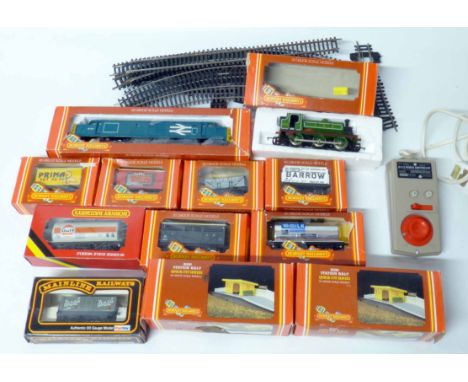 2 locomotive's, Hornby model trains, plus various rolling stock No conditions reports for this sale.