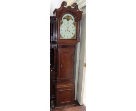 Longcase clock with rolling moon No conditions reports for this sale.