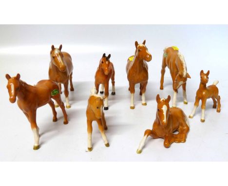 Eight Beswick palomino foals. No conditions reports for this sale.