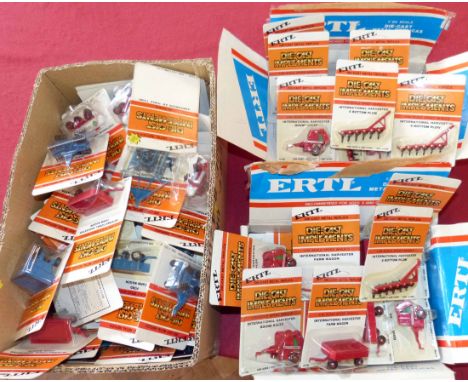 88 ERTL die cast 1/64 scale farm models, mostly in original blister packs No conditions reports for this sale.