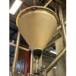 Conical Grist Case on Avery Weigh-Tronix Load Cells with Auger Feed, Model ZM303-SD1 | Rig Fee $800