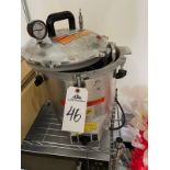 Wisconsin Aluminum Pressure Steam Sterilizer, Electric Model No. 25X | Rig Fee $No Charge