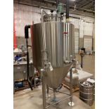 DME 3 BBL Yeast Propagation Tank - Cone Bottom, Glycol Jacketed, Mulitple Ports with | Rig Fee $500