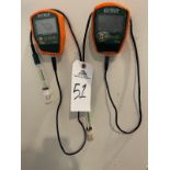 Lot of (2) EXTECH PH200 Hand Held pH Meters | Rig Fee $No Charge