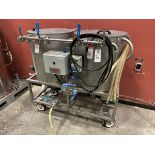 DME Portable 2-Tank CIP System with Leeson 2 HP Pump and Motor Controls | Rig Fee $400