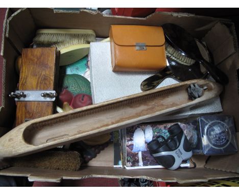 Shuttle, Gentleman's vanity set, Horne tie press, dressing table sets etc:- One Box