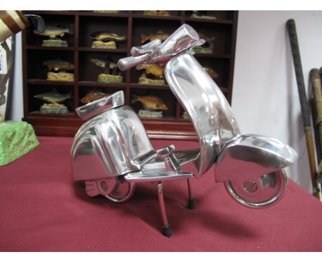 Alloy Model of Scooter, 27mm wide.