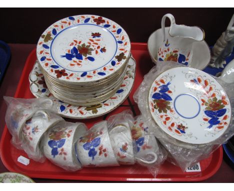 KPM? Continental Tea Service, of thirty-two pieces:- One Tray