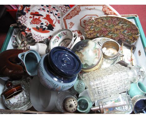Johnsons Indian Tree Part Dinner Service, Denby teapot, etc:- One Box