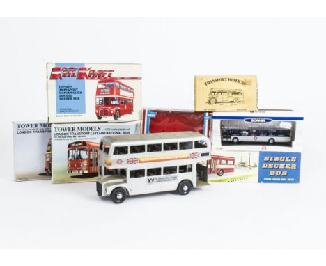 NFIC (Hong Kong) Plastic Single Decker Bus, large scale copy of the Dinky Toys 283 Single Decker Bus, Creative Master UKBUS 7