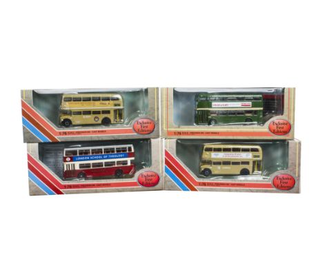 Special Edition and Code 3 Exclusive First Editions, a boxed group of 1:76 scale vintage and modern double decker buses, 2000