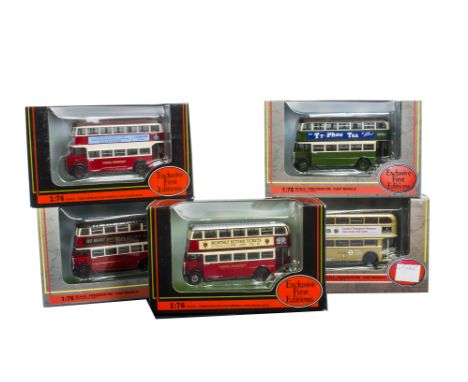 Special Edition and Code 3 Exclusive First Editions, a boxed group of 1:76 scale vintage and modern double decker buses, 1996