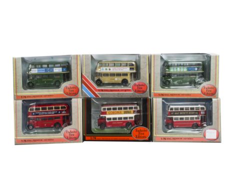 Special Edition and Code 3 Exclusive First Editions, a boxed group of 1:76 scale vintage and modern double decker buses, 1992