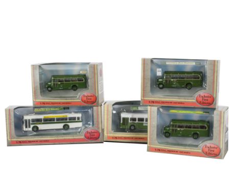 London Buses Repaints and Transfers Exclusive First Editions, a boxed collection of 1:76 scale code 3 vintage single decker b