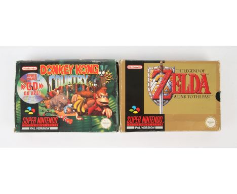 Super Nintendo (SNES) Nintendo classics bundle Includes: The Legend of Zelda: A Link to the Past [incl. map and Top secrets i