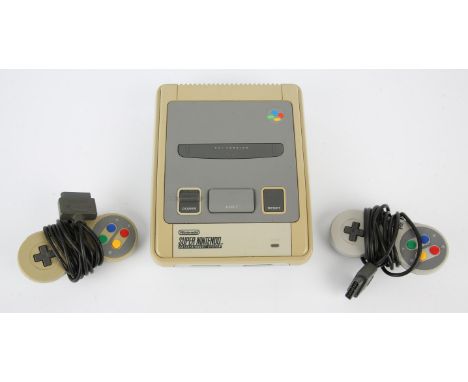 Super Nintendo (SNES) Console, controllers + cables (PAL Version) Condition Report:  All items are unboxed and untested. 