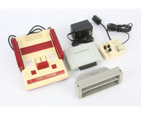 Famicom Console (NTSC-J) - loose Condition Report:  Console is loose, but with cables & controllers, and in good condition. 