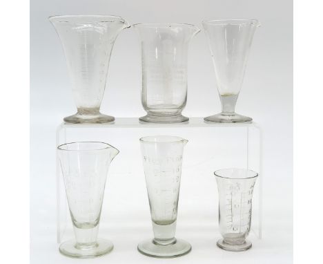 19th Century, tallest cup is 13 cm.