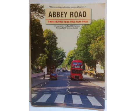 Abbey Road book by Brian Southall signed To Geoff Emerick from Burt Bacharach at A&amp;M Studio’s. This item is formerly the 