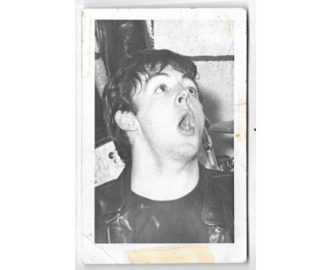 Paul McCartney in Cavern Club Photograph This item is formerly the property of Beatles Fan Club secretary, Freda Kelly 