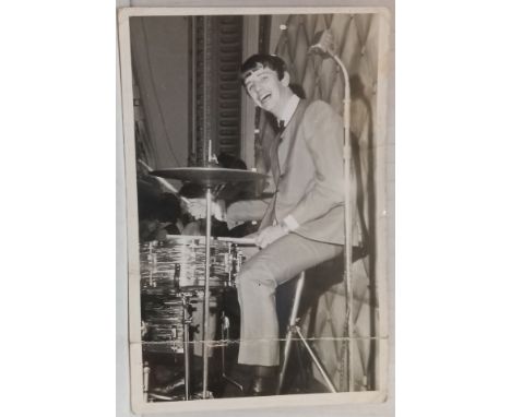 Ringo Starr photograph by Graham Spencer signed on reverse “Love To Elsie from Ringo Starr xxx”. This item is formerly the pr