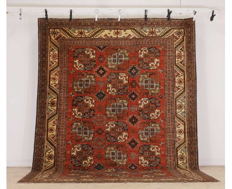 A Persian carpet,of Esari design, 350 x 252cmCondition ReportMinor surface marks and wear. Good even pile. Would benefit from