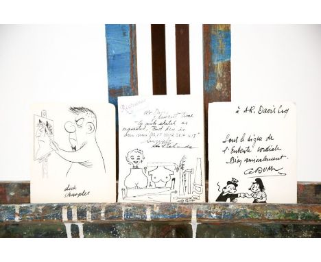 A collection of assorted cartoons, by various artists, comprising Fred Henry coloured cartoon, Harry Baxter, Mort Walker, 'Th