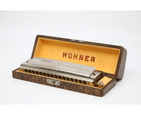 Hohner Harmonica in box.